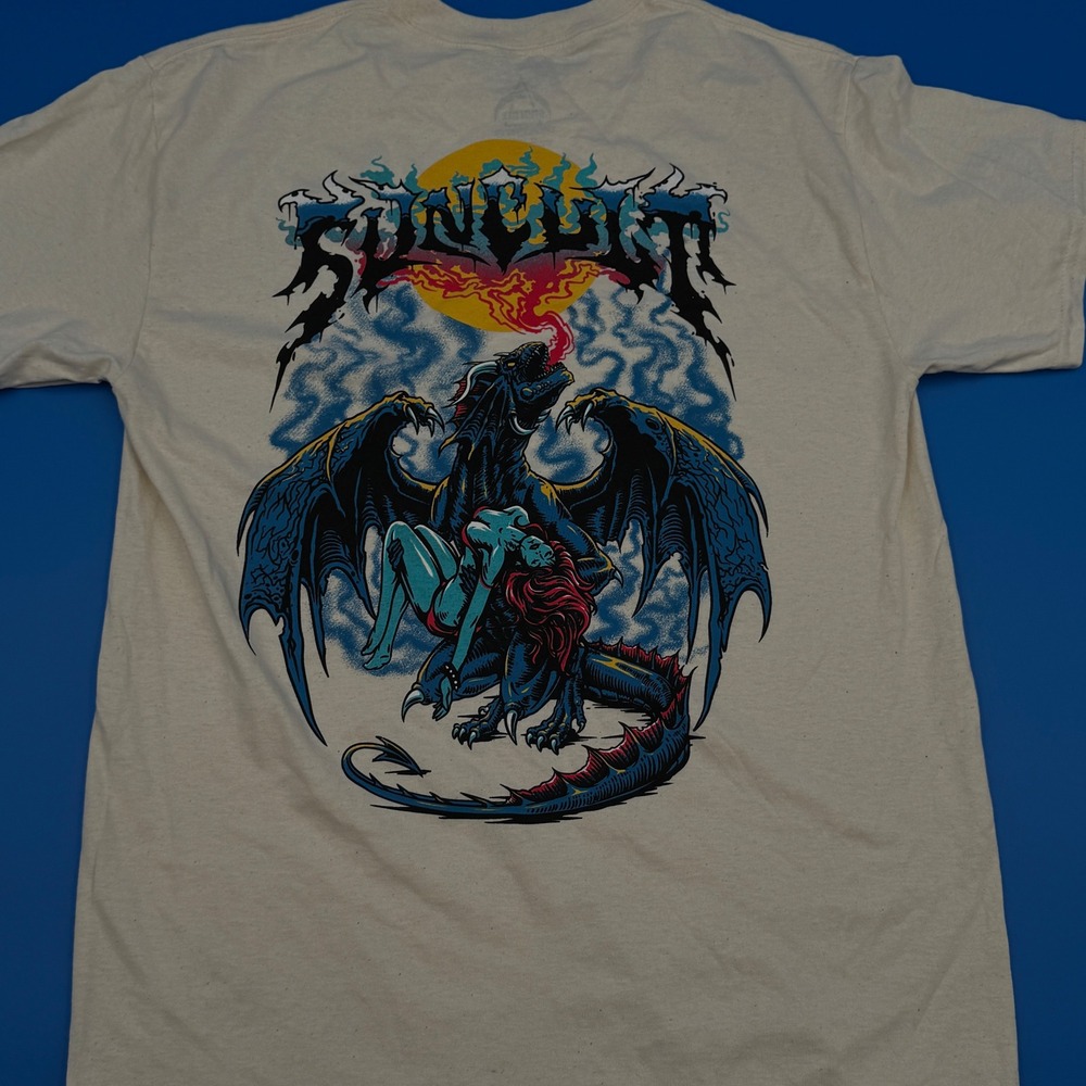 SunCult Taken‎ Away Size Medium on Unbleached Cotton